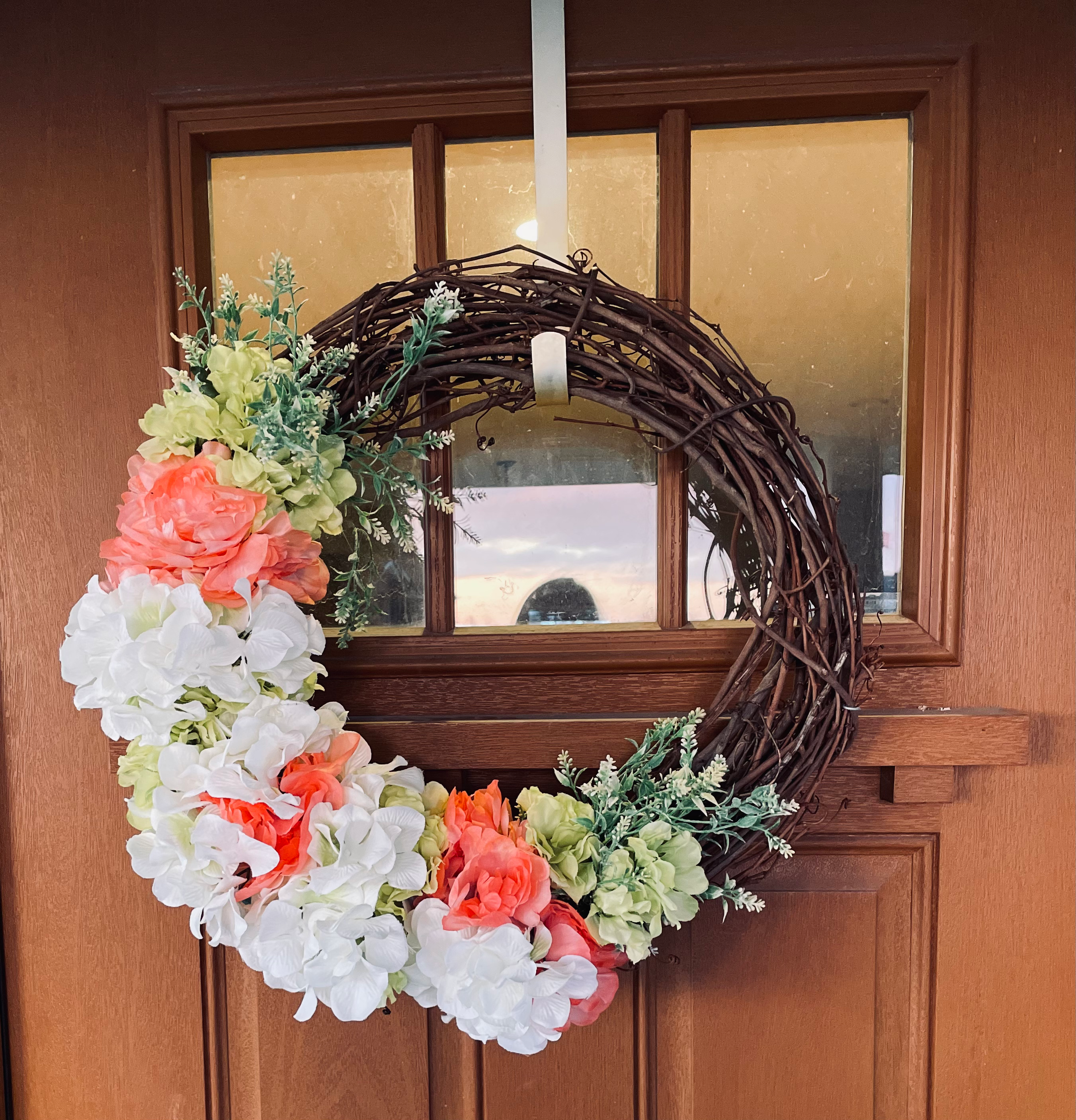 Grapevine Floral Wreath