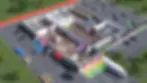 Overhead view of BEA sensors at work inside a building.