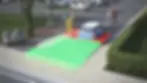 BEA microwave detection sensor as a car backs out of a driveway.