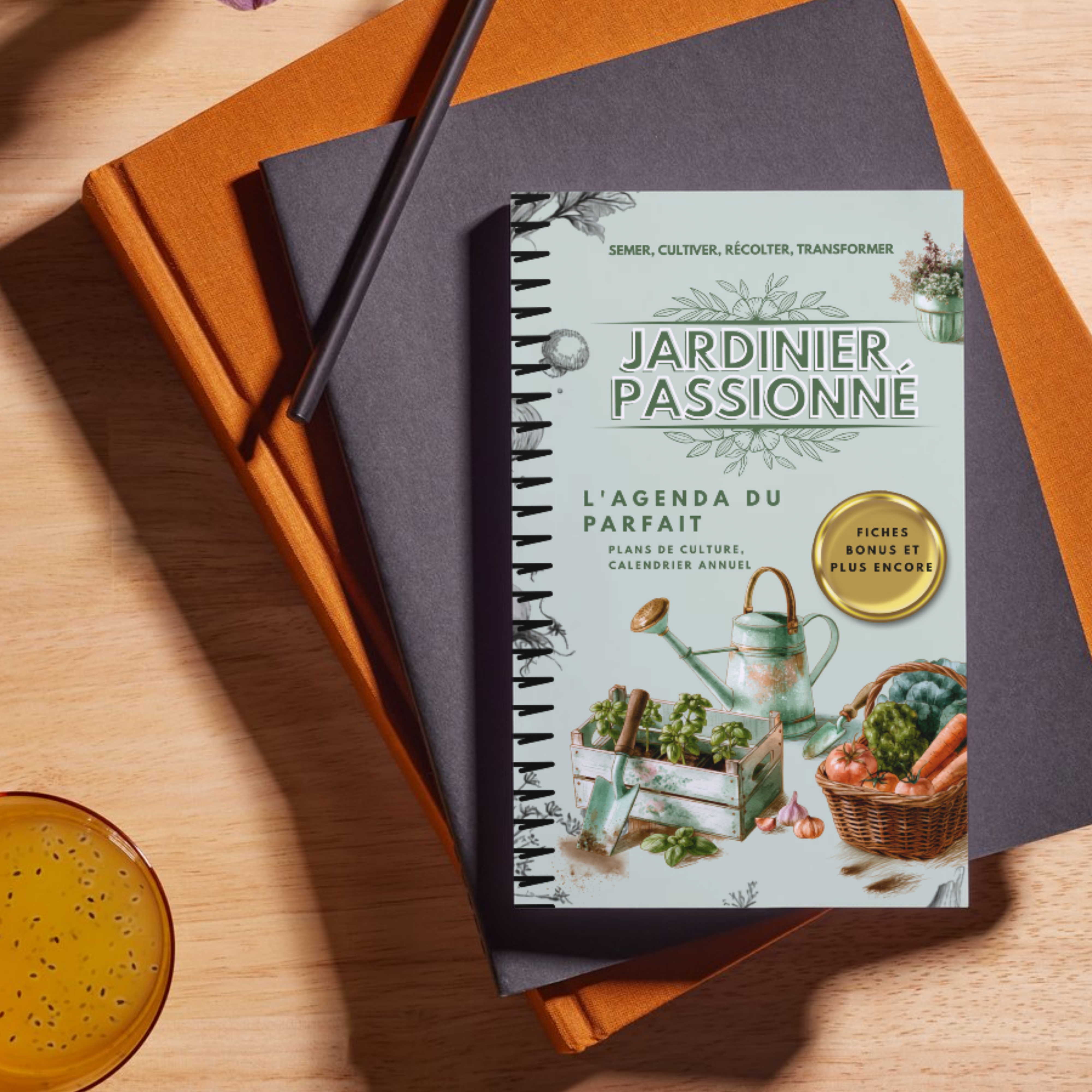 L'Agenda du parfait jardinier passionné