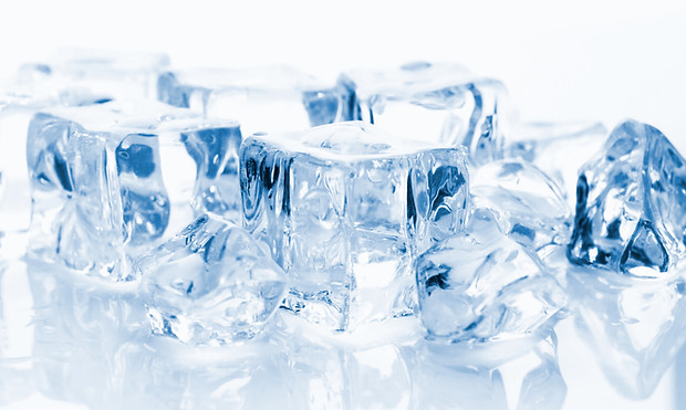 Les blocs de glace
