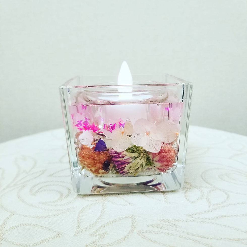 花藝系列 - 花花世界蠟燭台工作坊