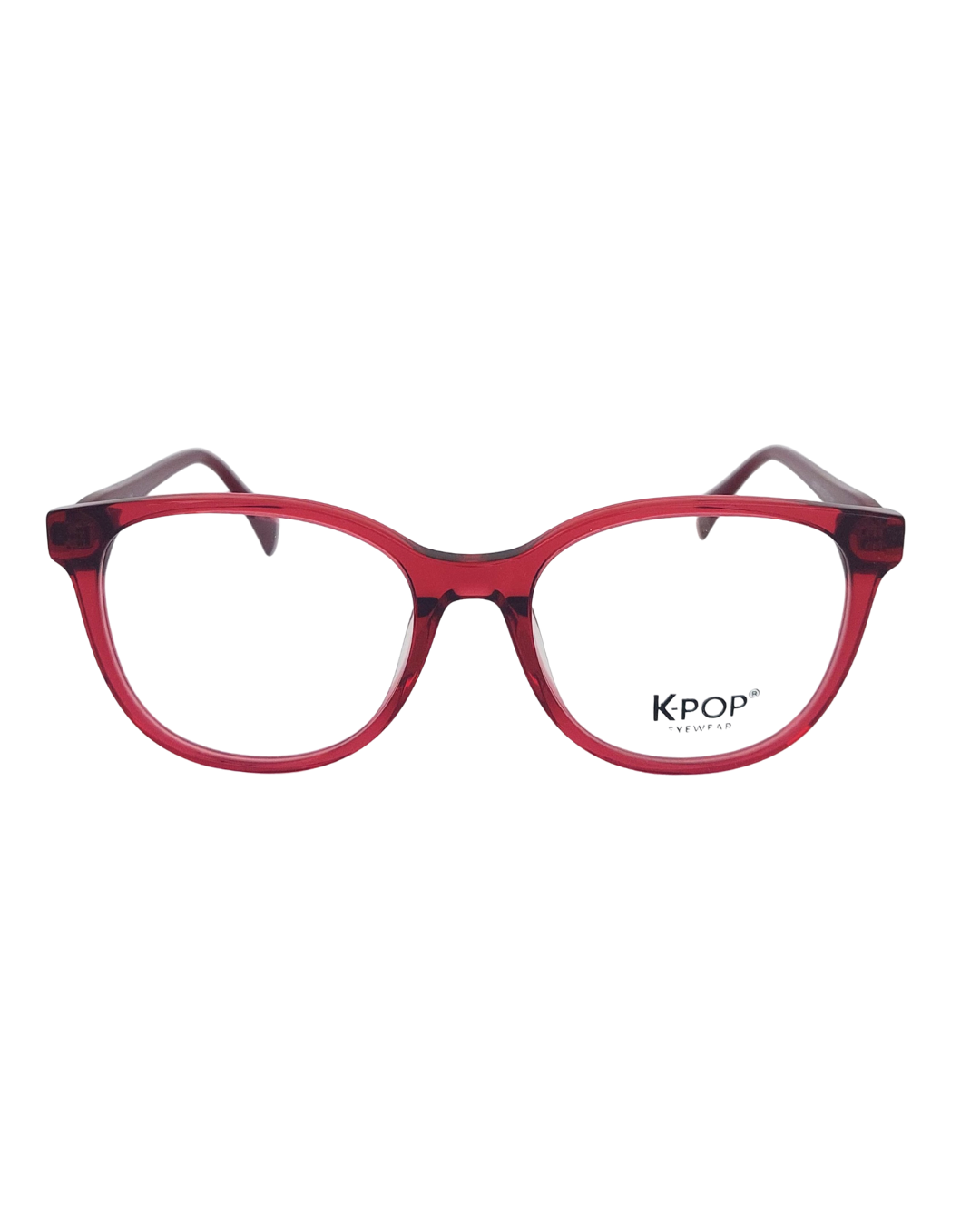 Óculos K-POP Feminino MB5585 C4 Vermelho