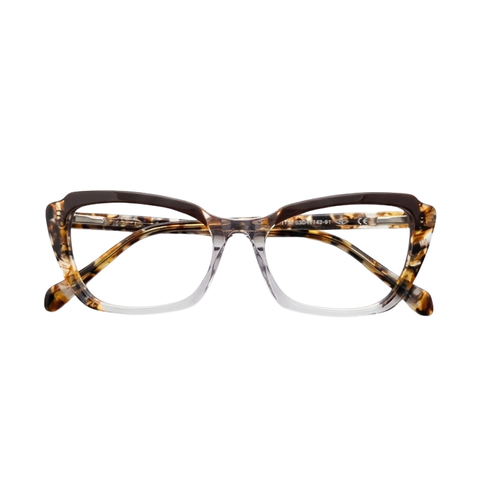 Armação Supreme Eyewear Liz Cinza Translúcido Feminina