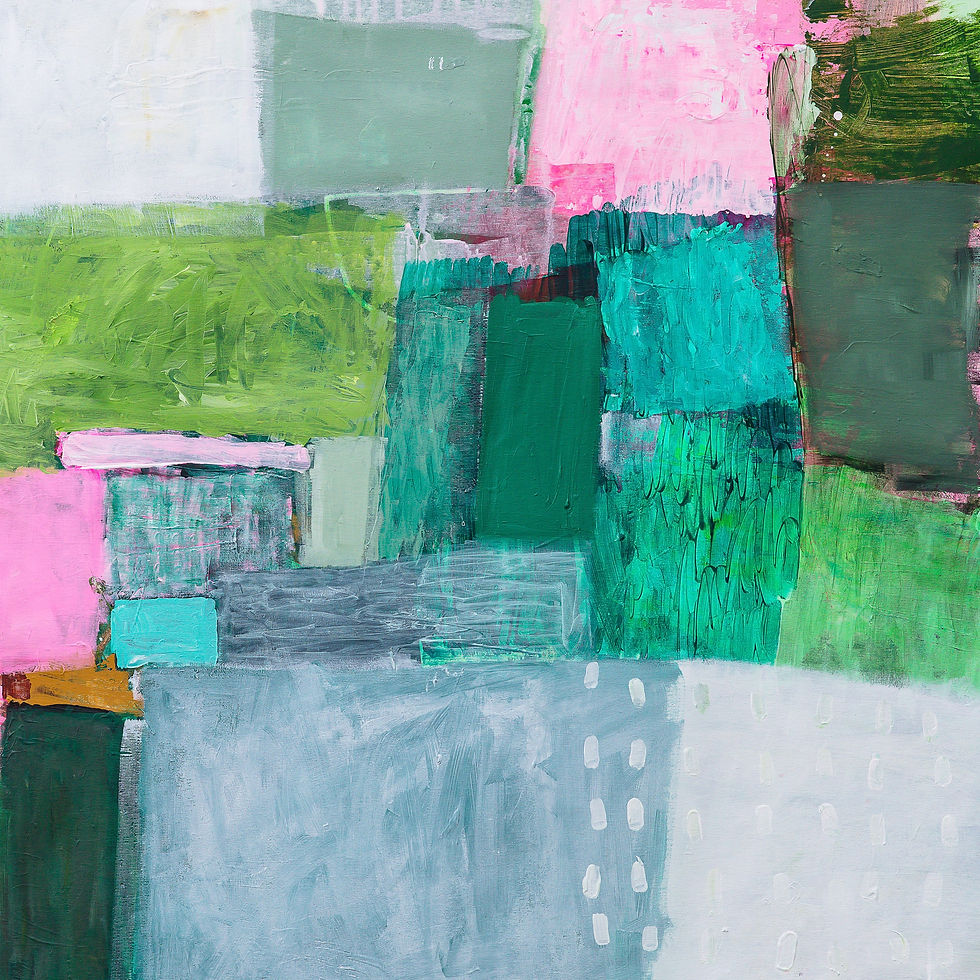 'Vista 3' // 68 X 68cm // Irish original abstract art