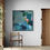 Thumbnail: 'Finding Light 4' // 93 X 93cm // Irish original abstract art