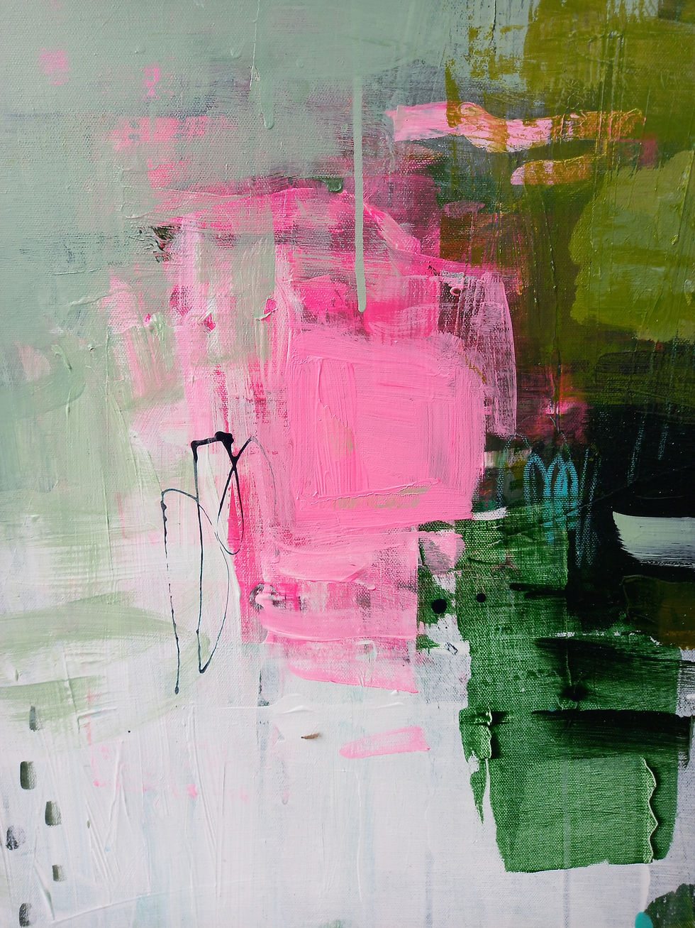 Thumbnail: Not Knowing 4 // 100 X 120cm // Irish original abstract art