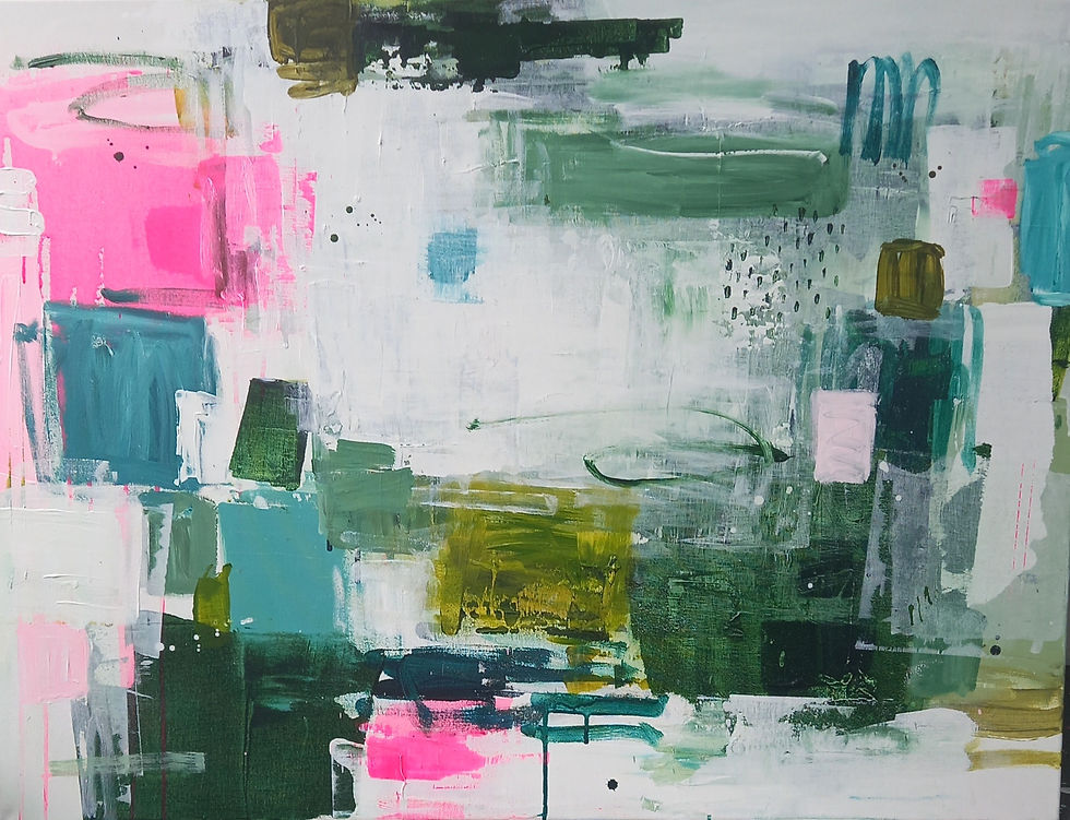 Not Knowing 2 // 101 X 76cm // Irish original abstract art