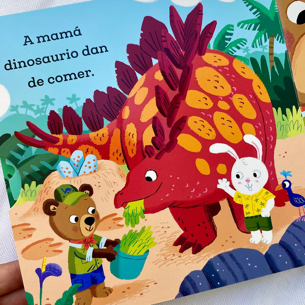 Miniatura: Osito Tito. Safari de dinosaurios