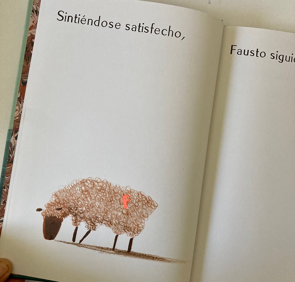 Miniatura: El destino de Fausto. Una fábula ilustrada