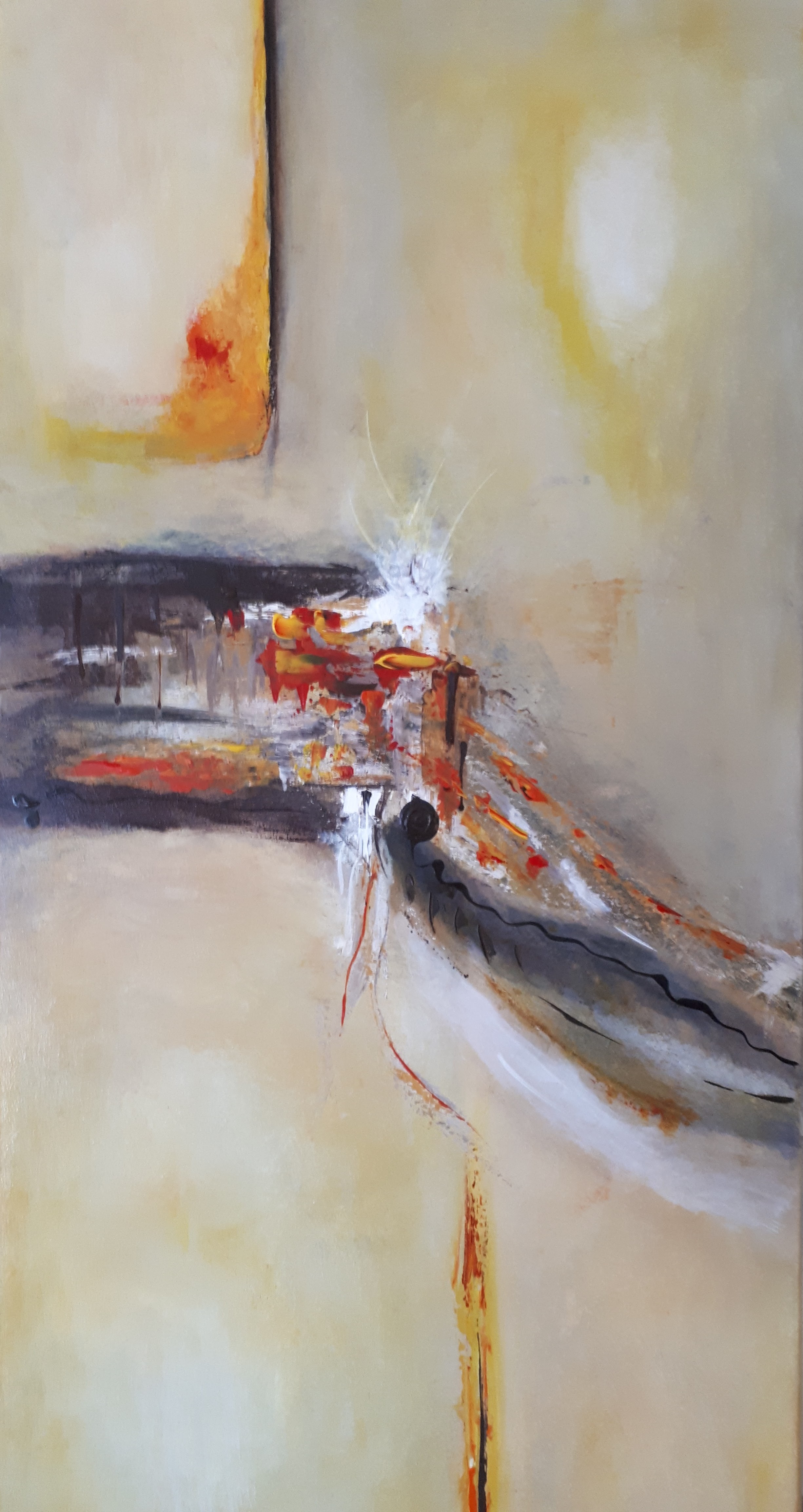 Warm Obscurity 100x50 cm