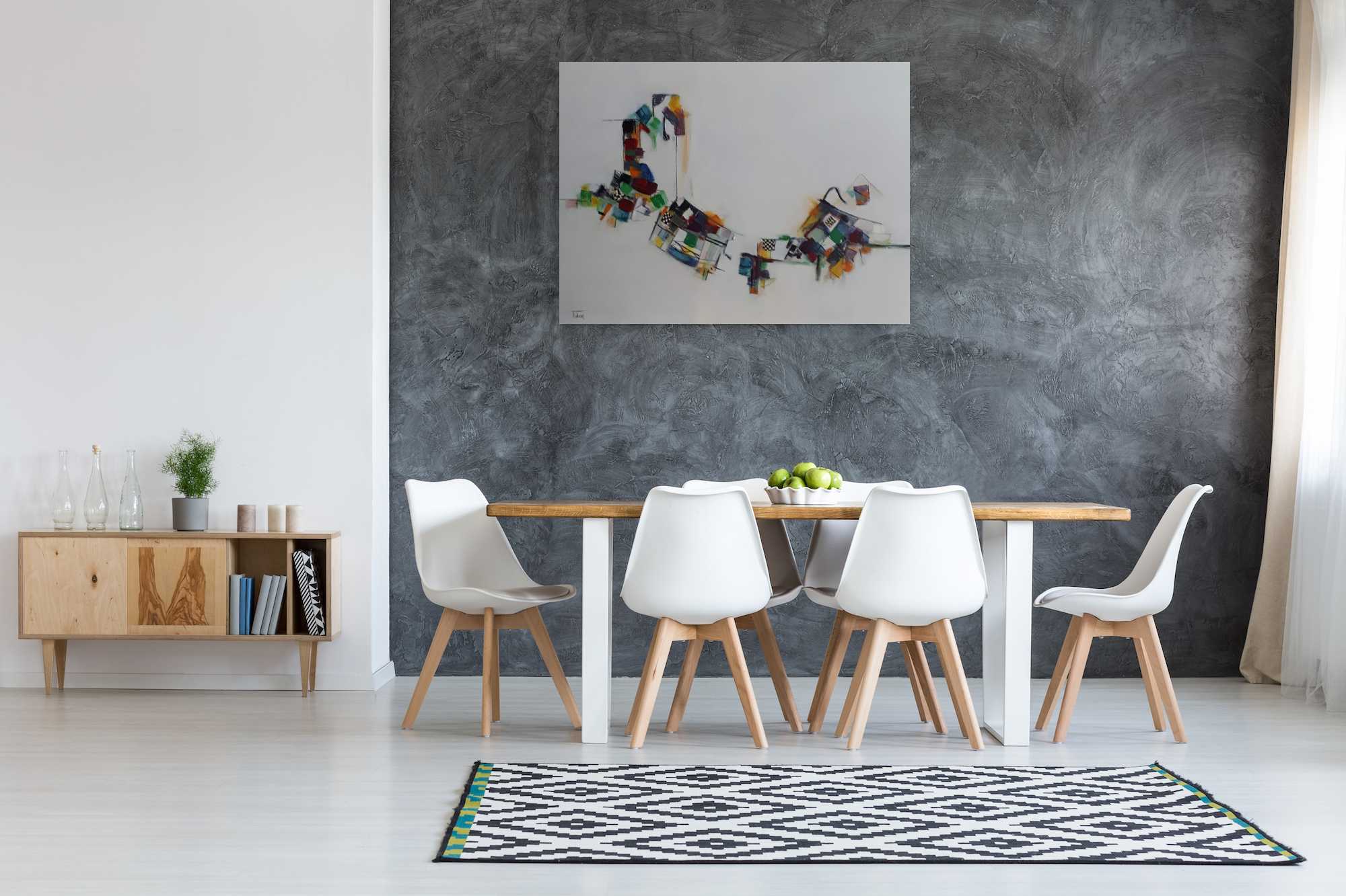 white painting