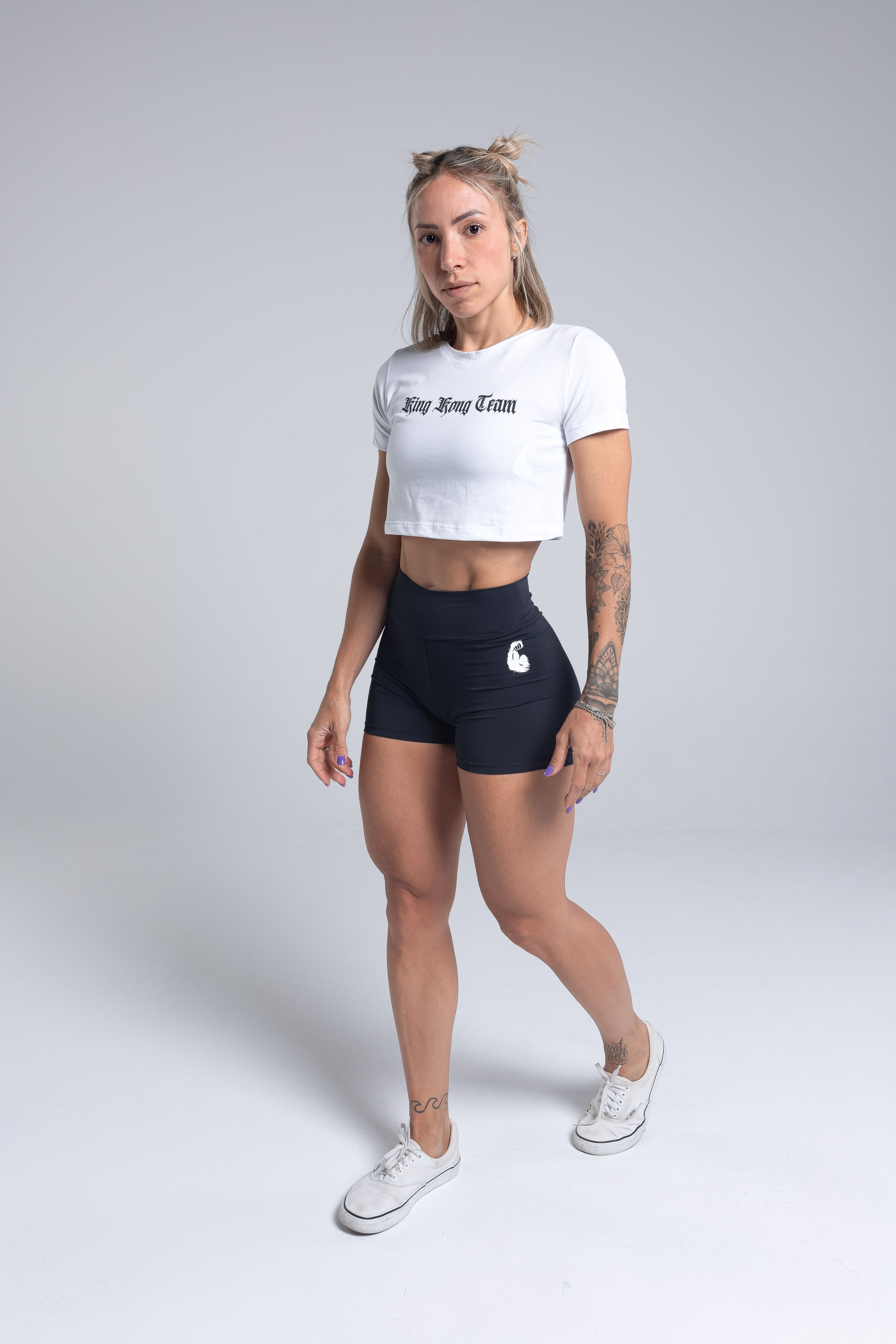 Cropped Slim KKT lettering