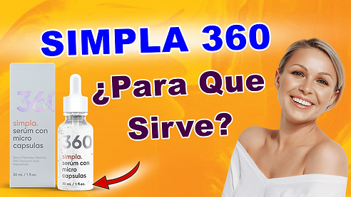 SIMPLA 360 Para Que Sirve Simpla 360 Opiniones Comprar Serum Simpla 360 Precio