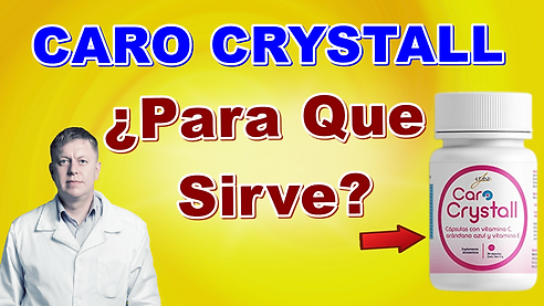 CARO CRYSTALL Para Que Sirve Caro Cristal Pastillas Caro Crystal Precio Mexico