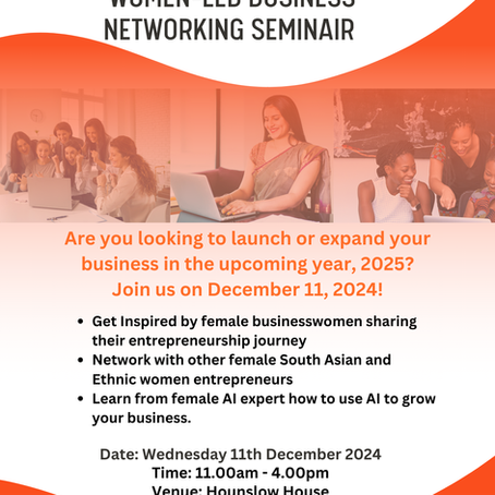 EmpowerHER - Women Led Business Networking Seminar