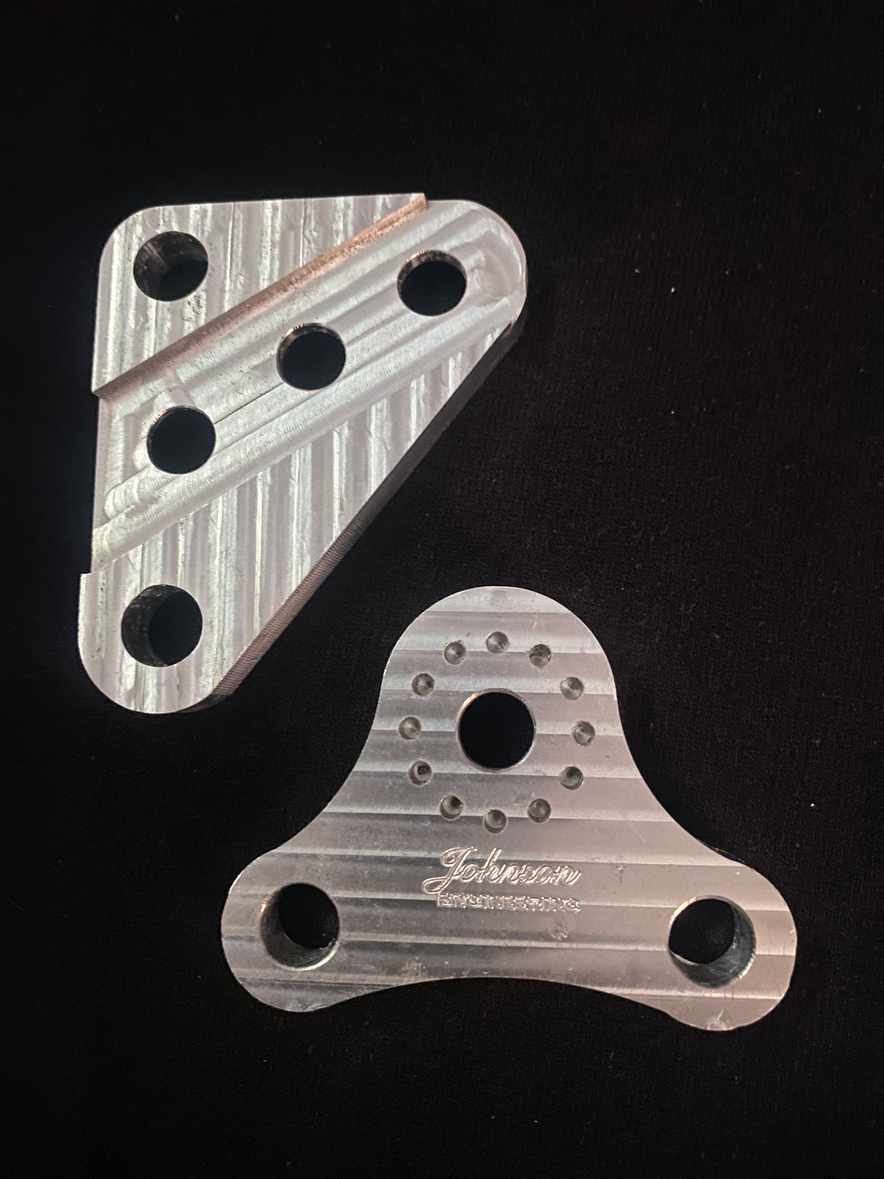 XR 100 Foot peg mounting set.