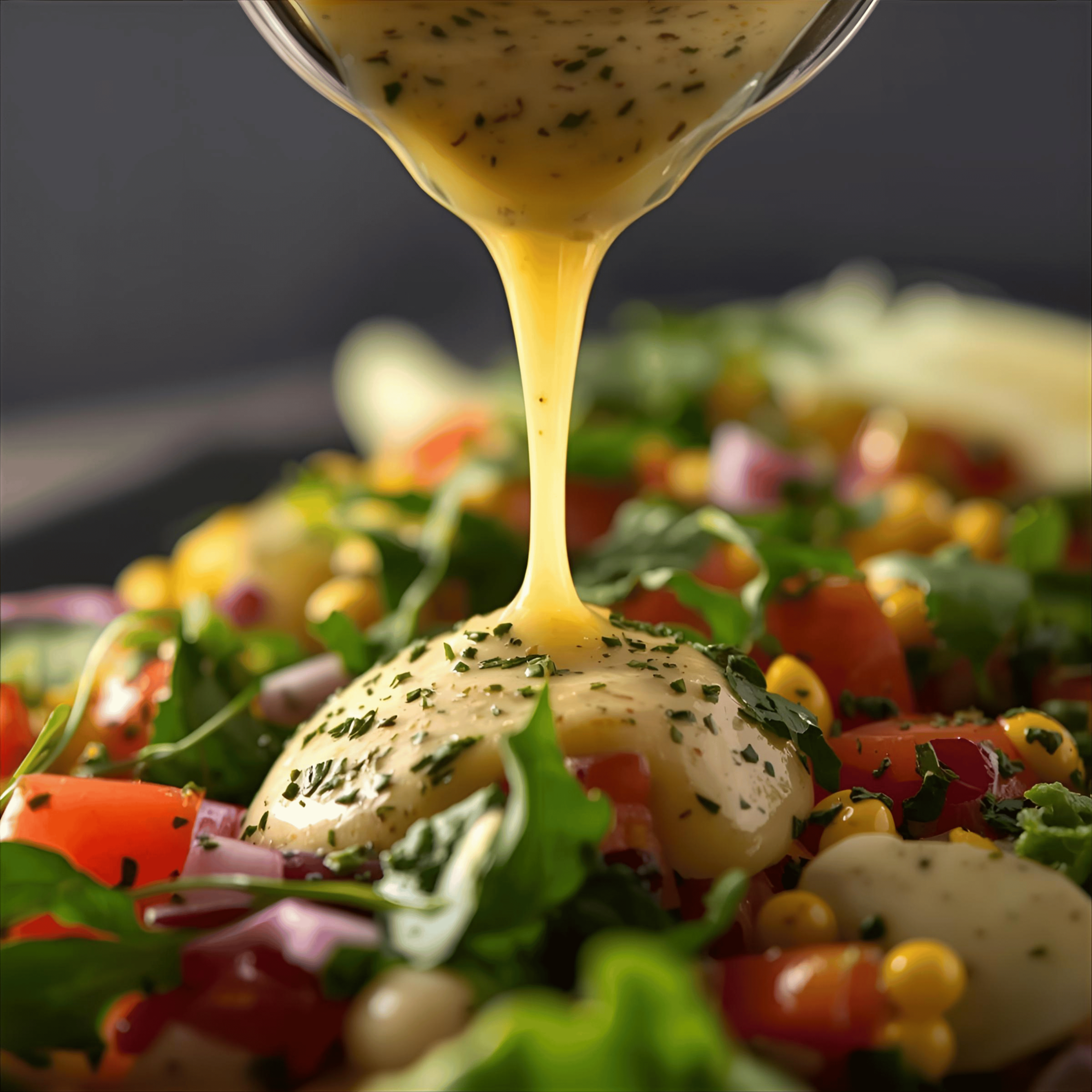 Lemon Tahini Garlic Dressing
