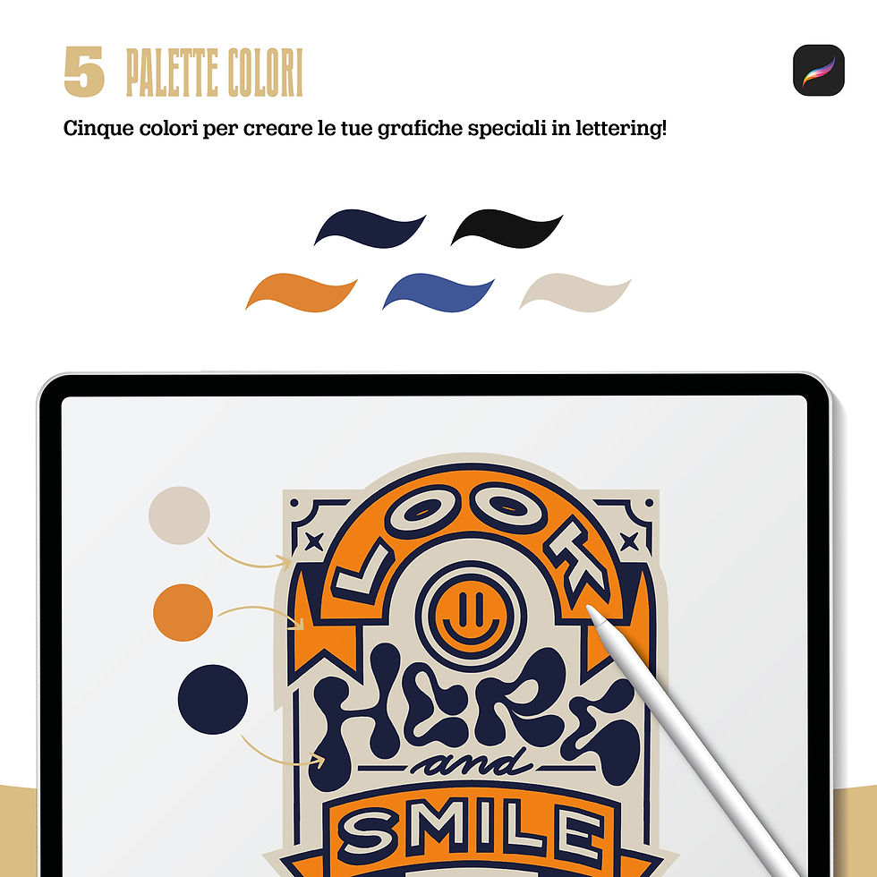Thumbnail: Elements for lettering badges Pack - Procreate