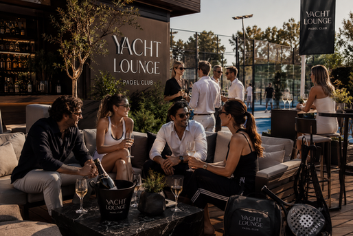 The New Yacht Lounge Is The Padel Club