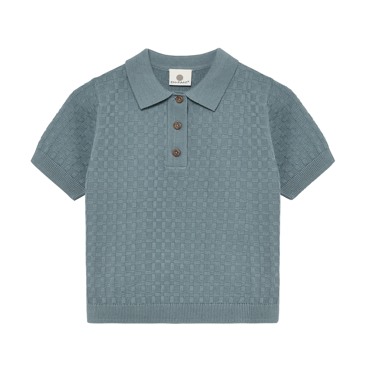 Knit Blue Polo