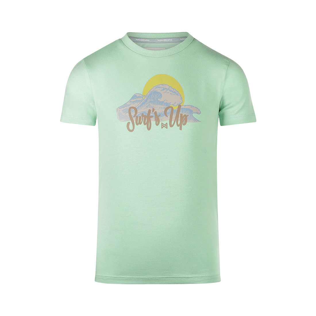 Koko Noko boys' T-shirt mint green surf