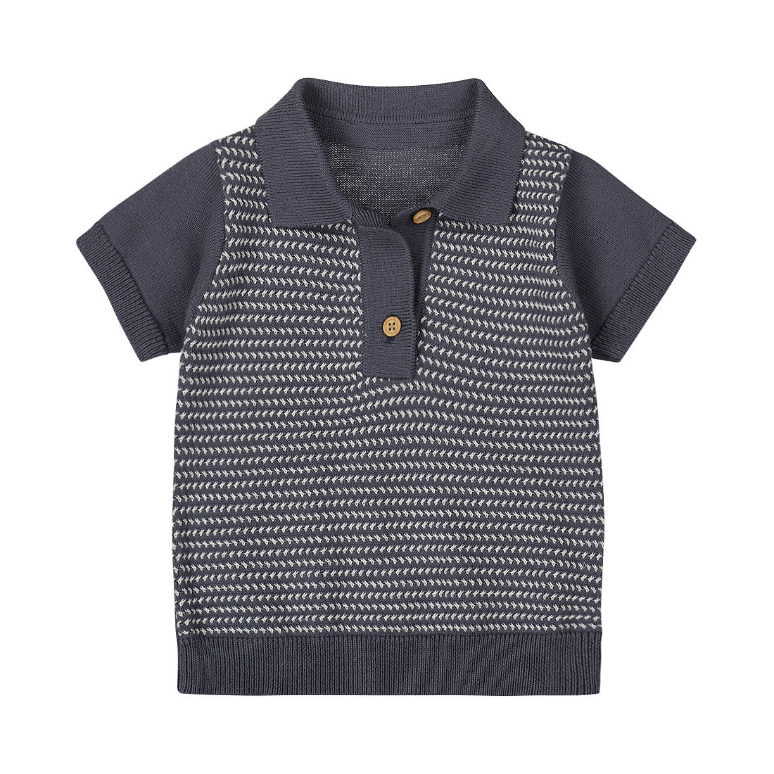 Dirkje Boys Polo Shirt Dark Blue