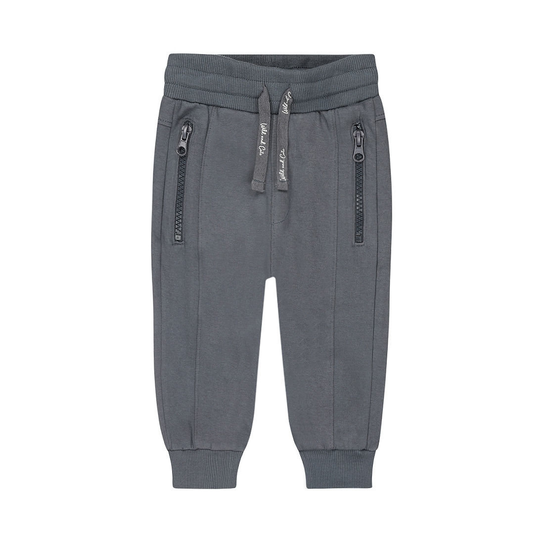 Dirkje boys' jogging trousers navy zips