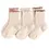 Thumbnail: Vanilla Lettuce Trim Midi Socks 3-Pack