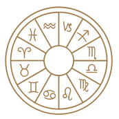 Roue 12 signes du zodiaque