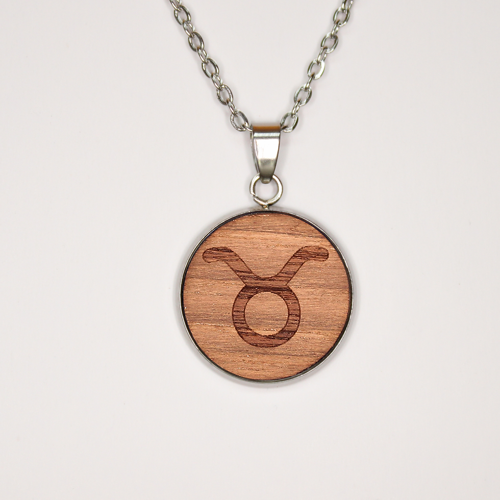 Stier - Akazien Vollholz Kette