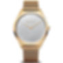 Bering 17039-334 Ultra Slim polished gold Unisex Watch 2907071