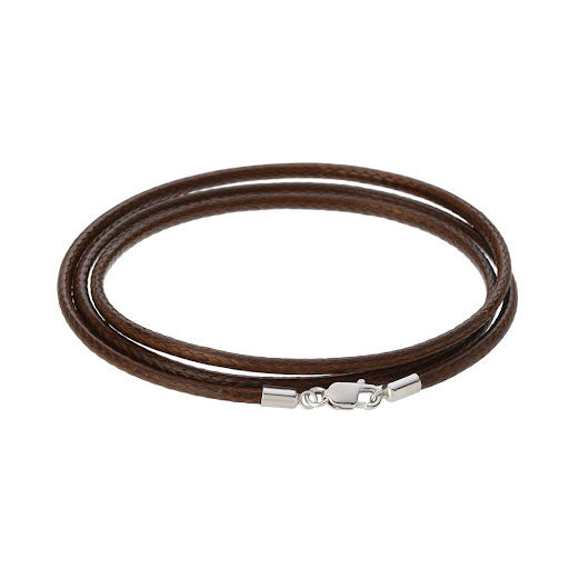 Thomas Sabo X0007 Silver Leather 30'' Cord Necklace 3312013