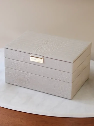 Stackers Putty Croc Boîte à Bijoux Classique En Forme De Croco Taille M