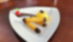 PORCIÓN DE BARQUILLOS CON CHOCOLATE Y HELADO DE VAINILLA