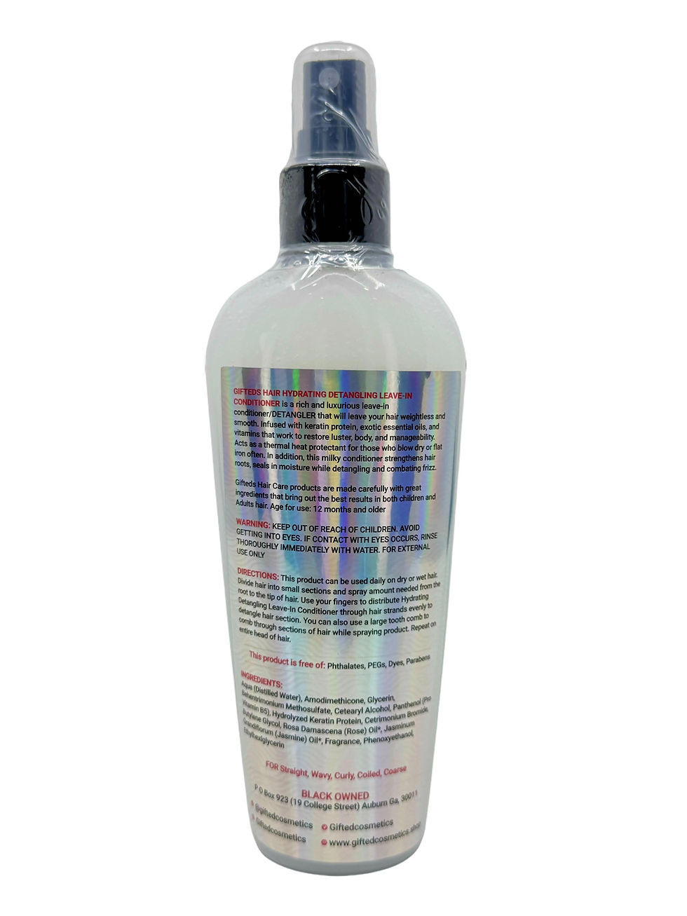 Thumbnail: Hydrating Detangling Leave-In Conditioner, Heat Protectant Spray