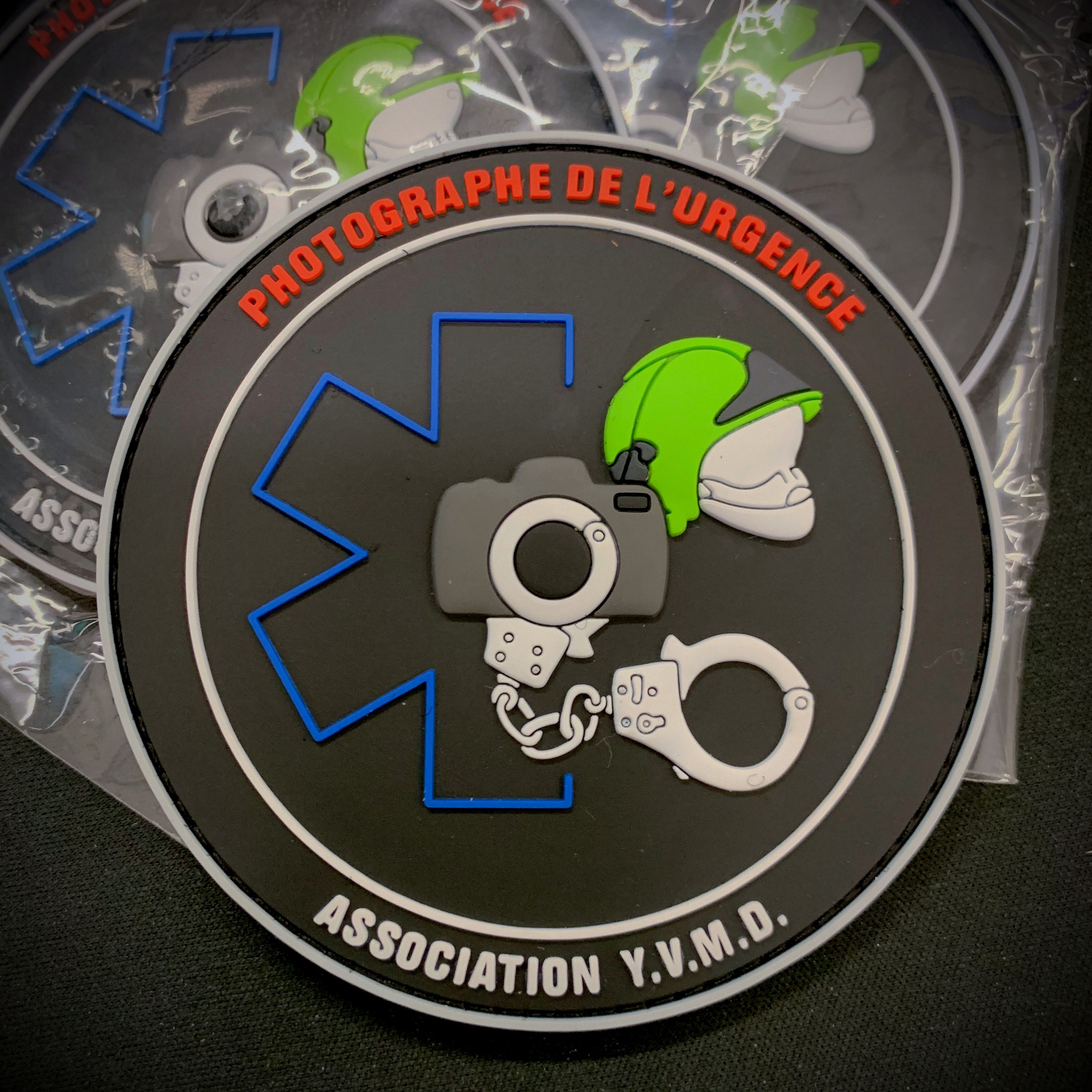 Badge PVC Association Y.V.M.D.