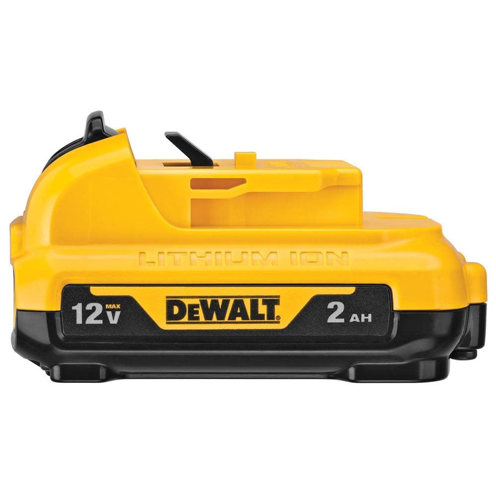 DeWALT DCB122 12V (2.0Ah/電量顯示) 鋰電充電池