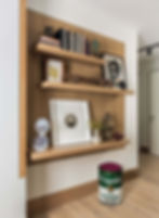 Millwork in contempoary NYC apartment