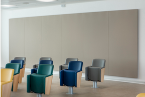 FRAMELESS SOUND ABSORBING PANEL