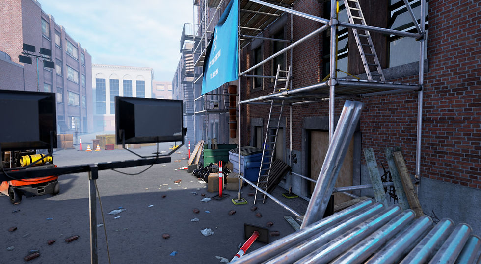 Construction scene