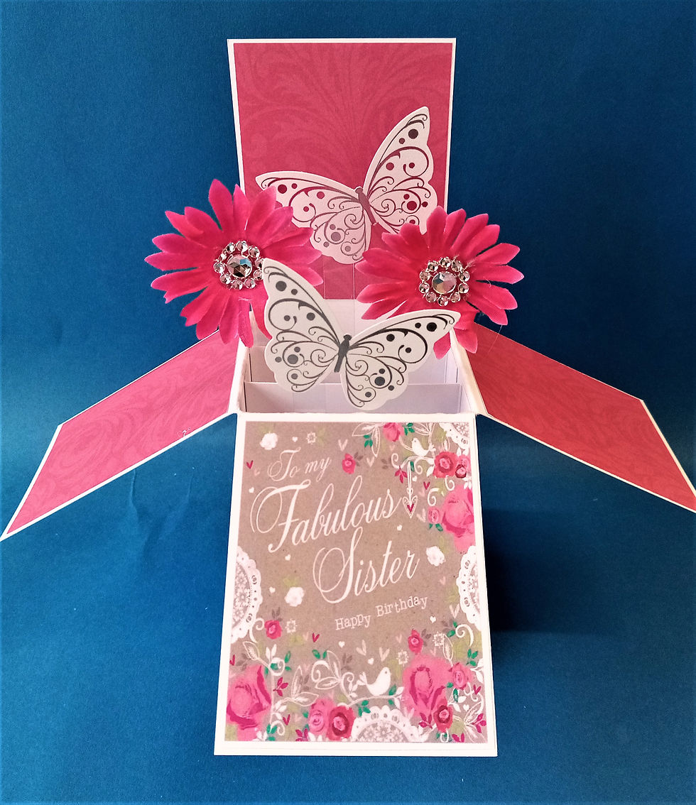 sister birthday card