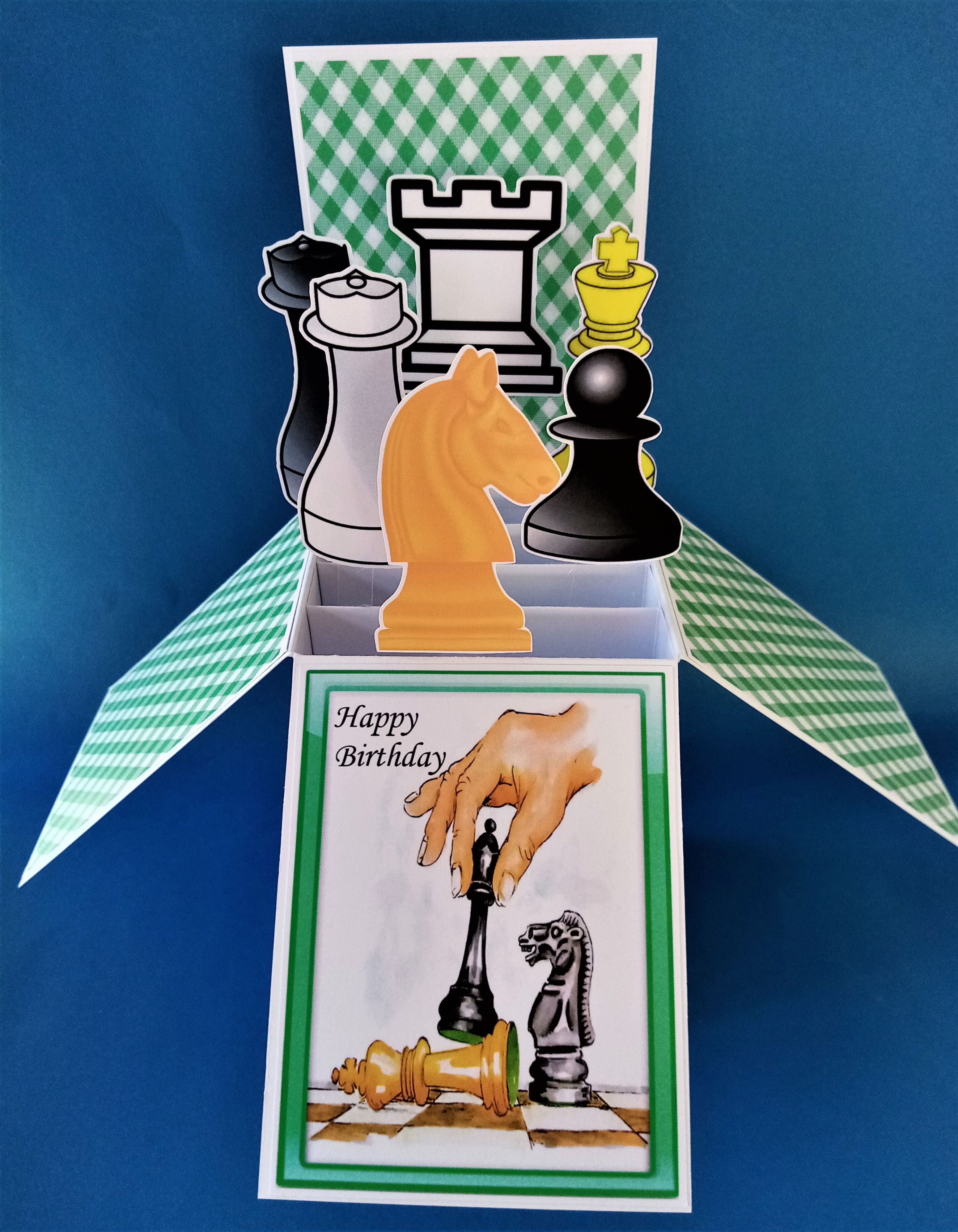 chess birthday card