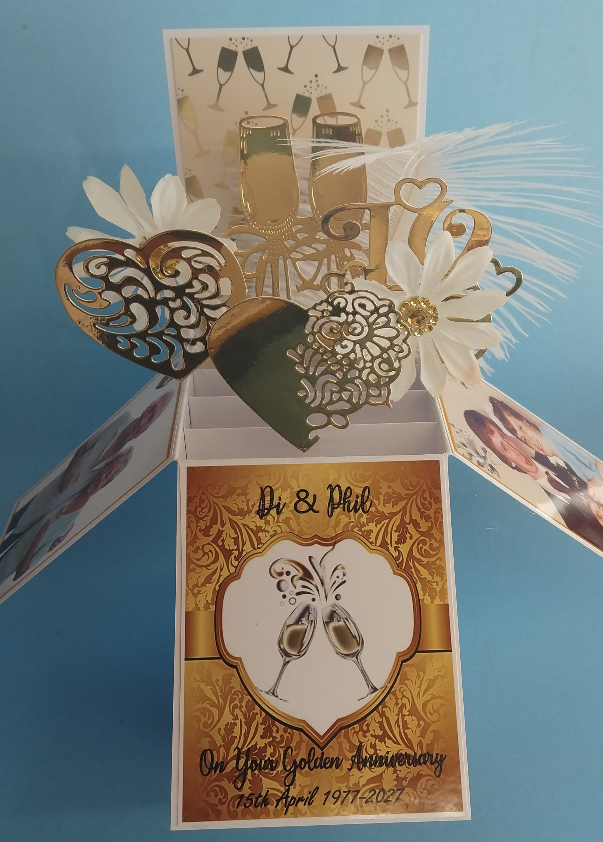 Anniversary Card For Di and Phil