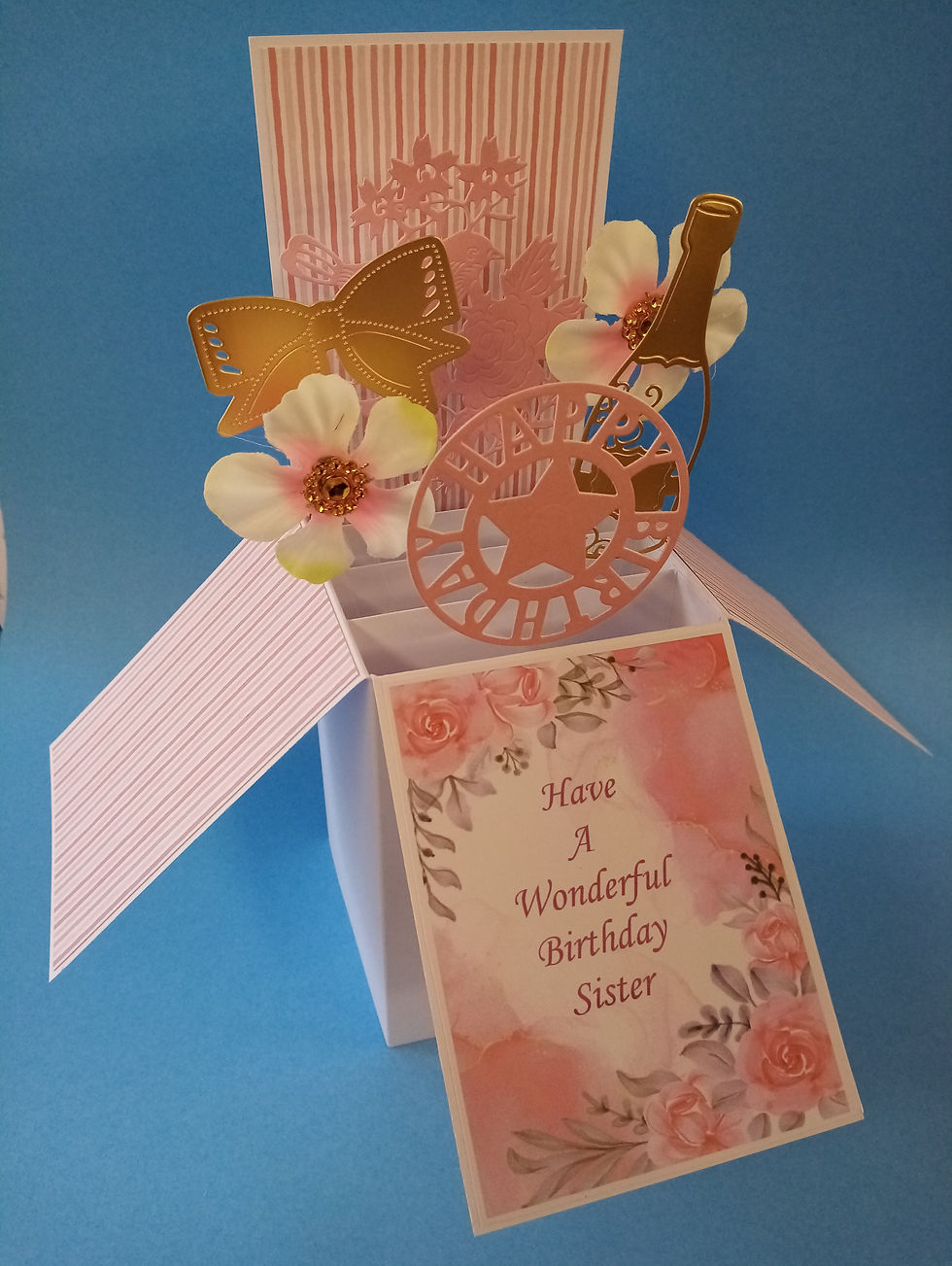 Birthday card for a sister