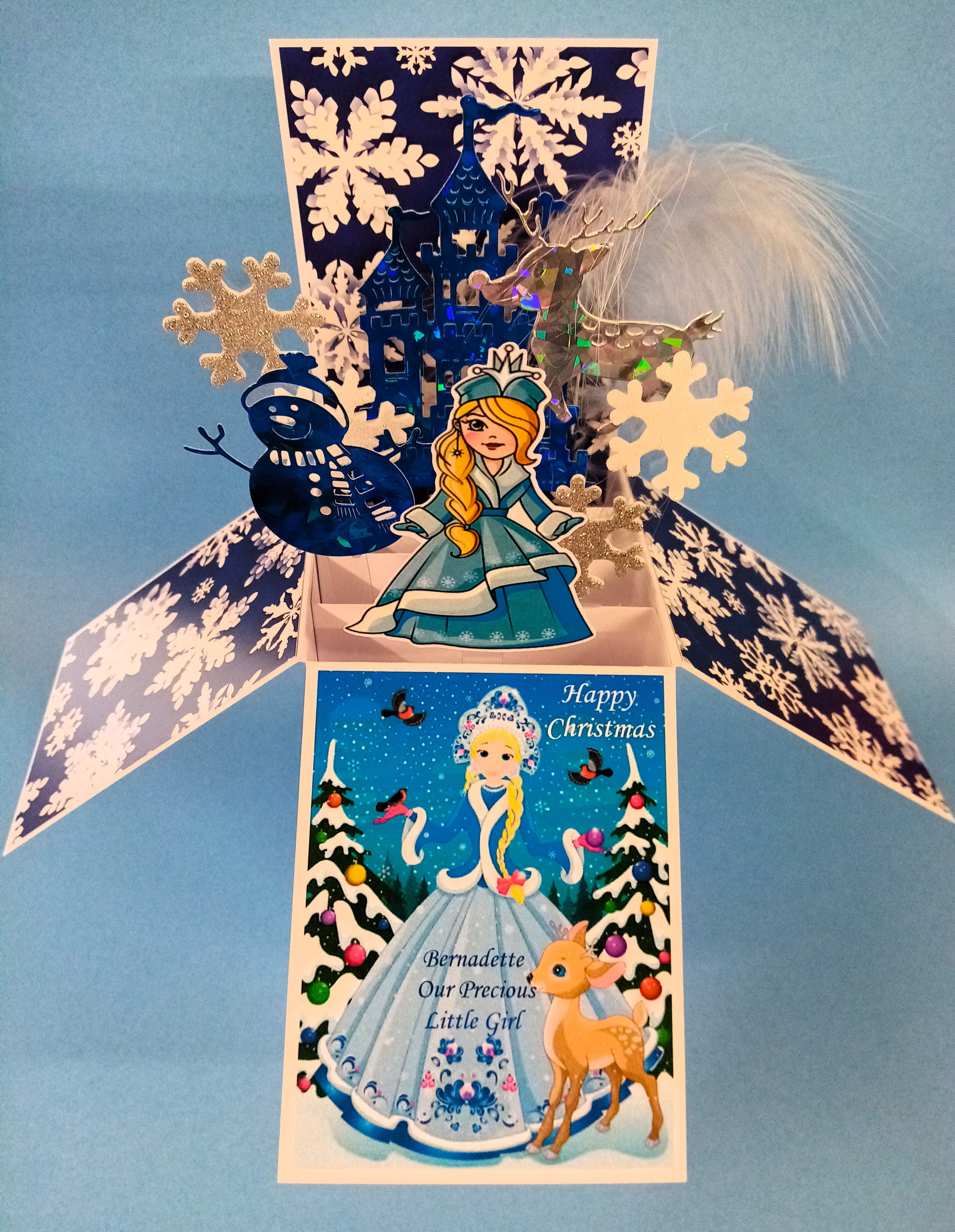 Christmas card for Bernadette