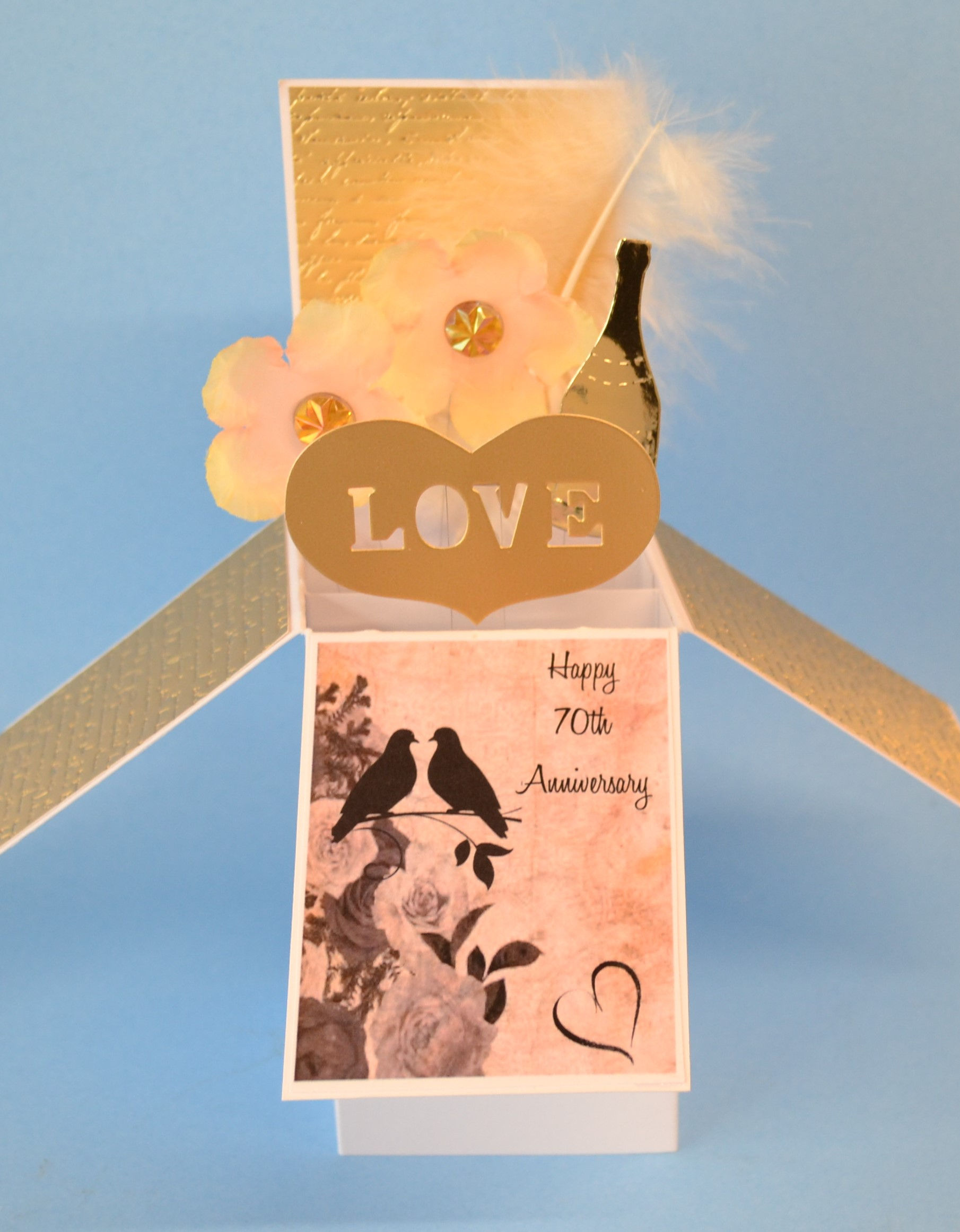 70th Wedding Anniversary Card