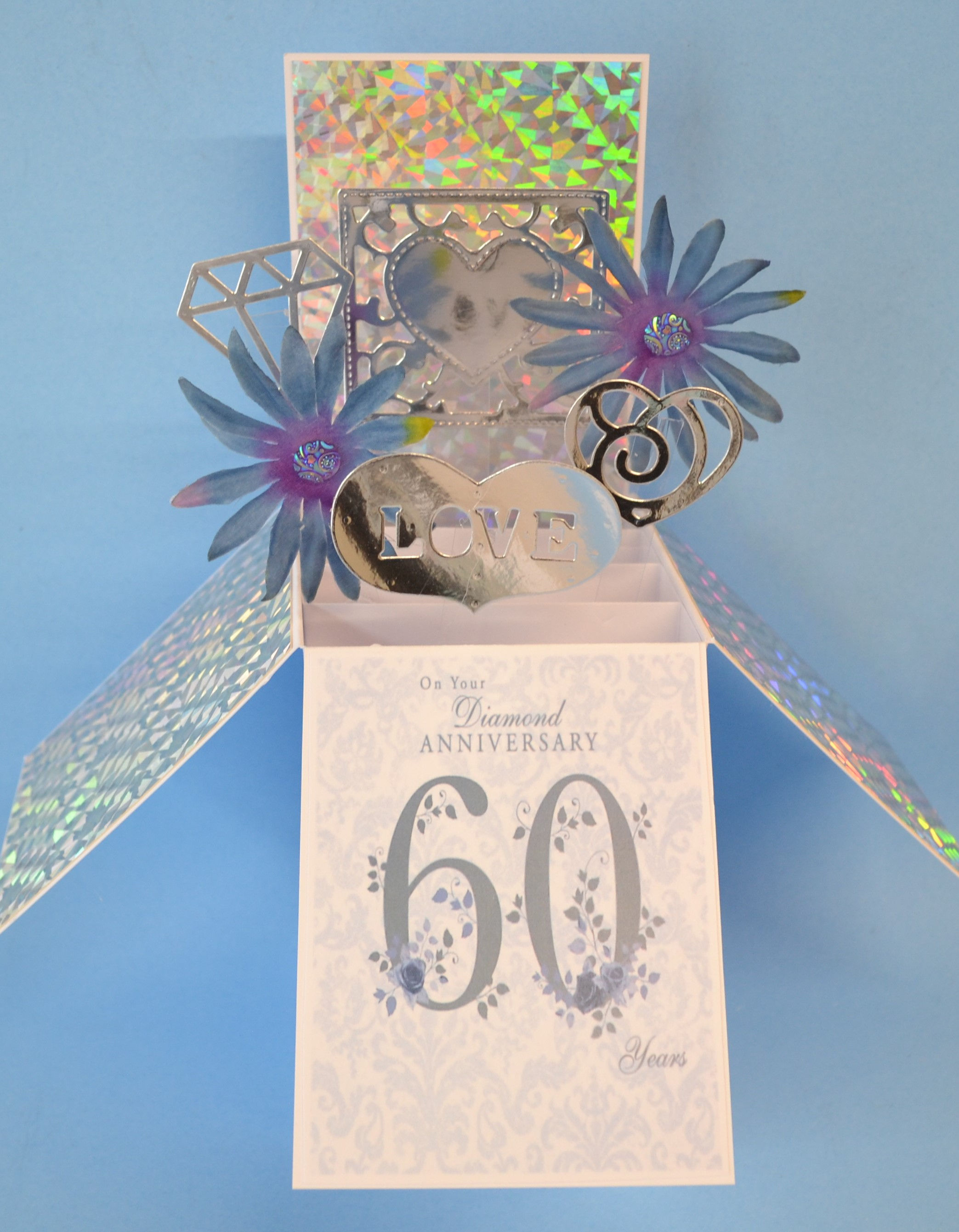 Diamond 60th Anniversary Card