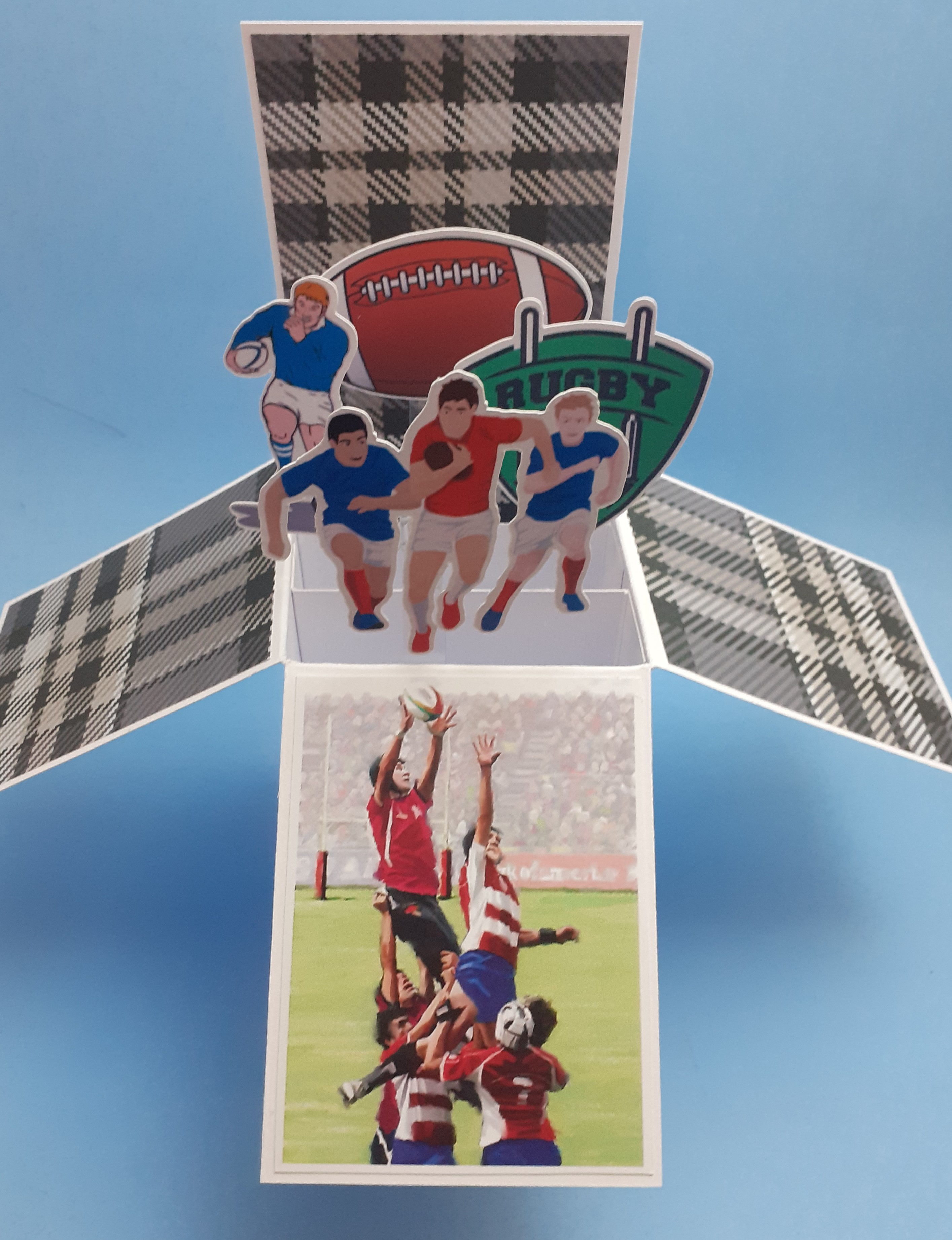 Rugby Birthday Card