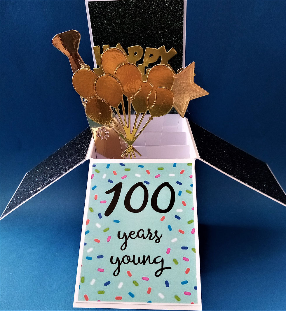 men's 100th birthday card